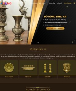 Theme WordPress Đồ đồng Phúc An
