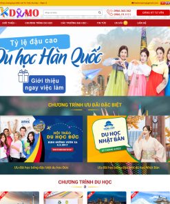 Theme WordPress Tư vấn du học Nam Á