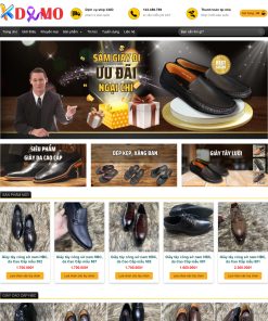 Theme WordPress bán Giày nam