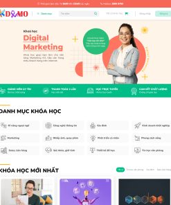 Theme WordPress bán Khóa học 03