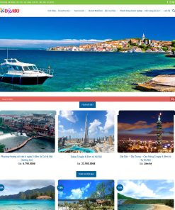 Theme WordPress Du lịch 29