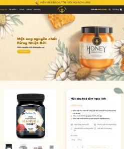 Theme WordPress bán Mật ong
