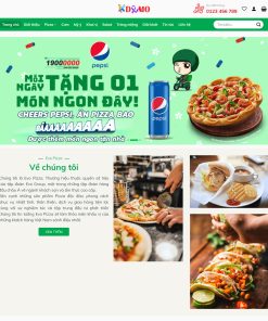 Theme WordPress Nhà hàng Pizza