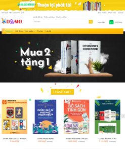 Theme WordPress Nhà sách