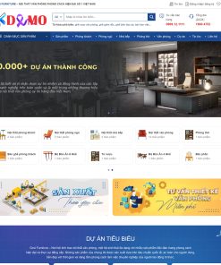 Theme WordPress Nội thất Govi