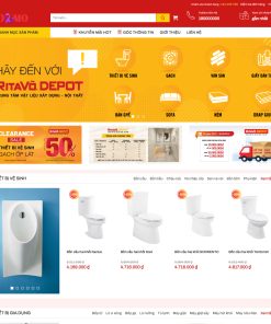 Theme WordPress Nội thất Sago