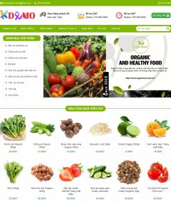 Theme WordPress Thực phẩm sạch