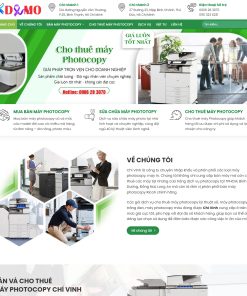 Theme WordPress Cho thuê máy Photocopy