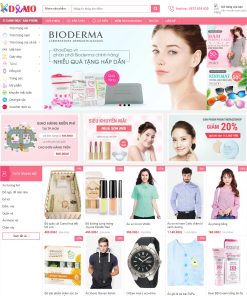 Theme WordPress Shop quần áo