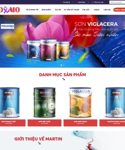Theme WordPress Sơn nước Viglacera