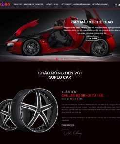 Theme WordPress Xe thể thao