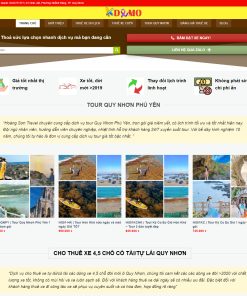 Theme WordPress Dịch vụ cho thuê xe