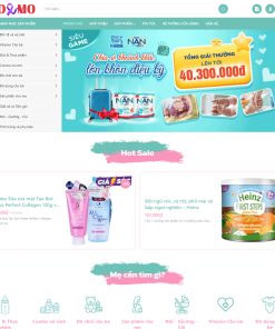Theme WordPress Shop Trẻ em