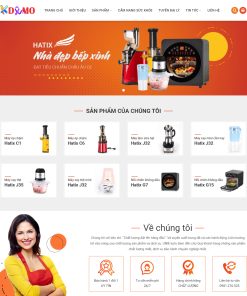 Theme WordPress Thiết bị gia dụng 01