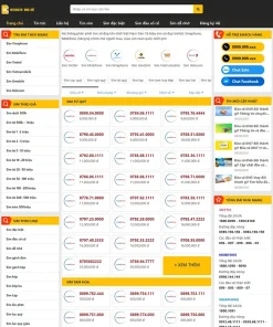 Theme WordPress bán sim số