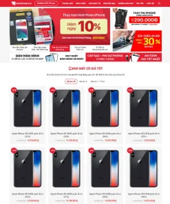 Theme WordPress sửa chữa điện thoại 03