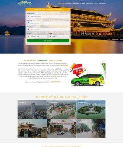 Theme WordPress Landing page dịch vụ taxi