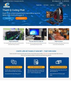 Theme WordPress thu mua Máy Tính