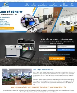 Theme WordPress thu mua, thanh lý đồ cũ 04