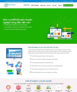 Theme WordPress công ty thiết kế website