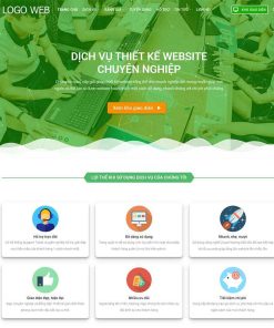 Theme WordPress công ty thiết kế Website 03