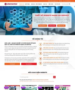 Theme WordPress công ty thiết kế website 06