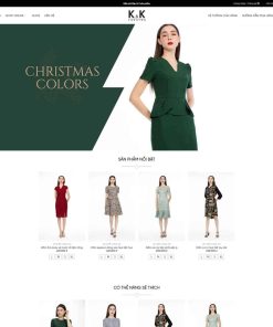 Theme WordPress shop thời trang nữ 02