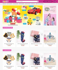 Theme WordPress thời trang trẻ em