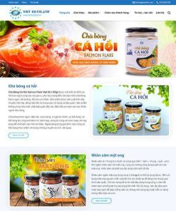 Theme WordPress thực phẩm 19