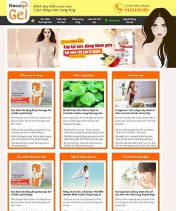 Theme WordPress thực phẩm 20