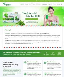Theme WordPress thực phẩm chức năng 21