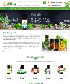 Theme WordPress thực phẩm chức năng 22