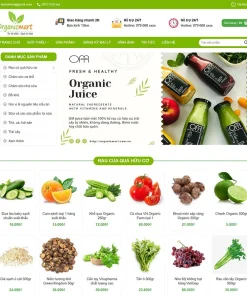 Theme WordPress shop thực phẩm sạch 26