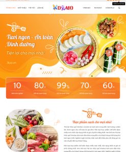 Theme WordPress Thực phẩm 3 lúa