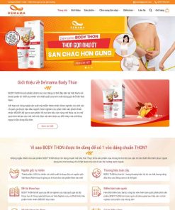 Theme WordPress thực phẩm chức năng 09