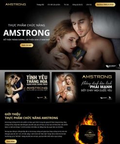 Theme WordPress thực phẩm chức năng 03