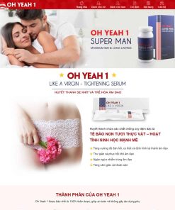 Theme WordPress Landing thực phẩm chức năng 04