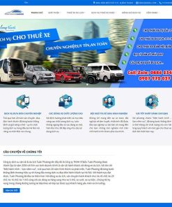 Theme wordpress dịch vụ thuê xe 03