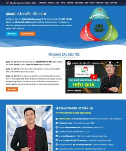 Theme WordPress dịch vụ quảng cáo, marketing