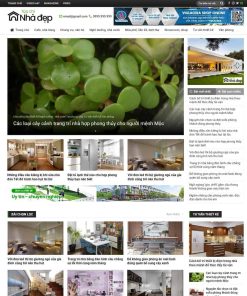 Theme WordPress tin tức 04