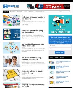 Theme WordPress tin tức 06