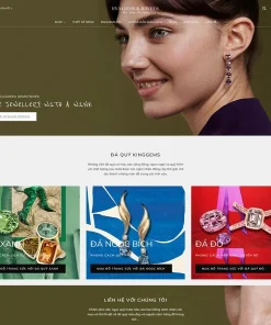 Theme WordPress bán trang sức 02