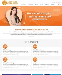 Theme WordPress tuyển dụng, việc làm 03