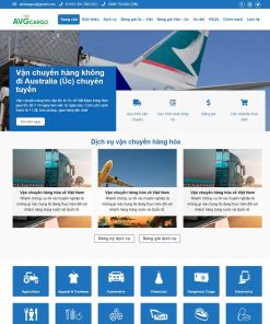Theme WordPress dịch vụ vận chuyển quốc tế logistic