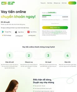 Theme WordPress dịch vụ vay tiền 03