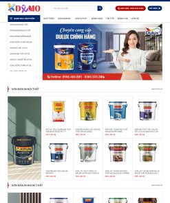 Theme WordPress Sơn nước Jotun