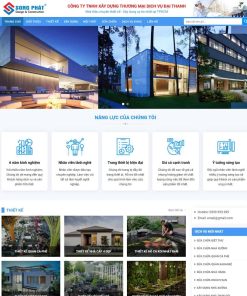 Theme WordPress xây dựng 02