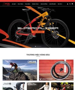 Theme wordpress bán phụ kiện xe đạp