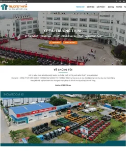 Theme WordPress bán xe tải 02