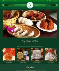 Theme WordPress yến sào 02